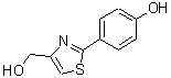 CAS 登录号：885279-83-4， 4-[4-(羟基甲基)-1,3-噻唑-2-基]苯酚