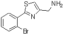 CAS#: 885280-21-7, 1-[2-(2-Bromophenyl)-1,3-thiazol-4-yl]methanamine
