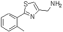 CAS#: 885280-68-2, 1-[2-(2-Methylphenyl)-1,3-thiazol-4-yl]methanamine