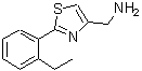 CAS#: 885280-84-2, 1-[2-(2-Ethylphenyl)-1,3-thiazol-4-yl]methanamine