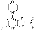 CAS 登录号：885618-31-5， 2-氯-4-(4-吗啉基)-噻吩并[3,2-d]嘧啶-6-甲醛