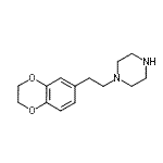 CAS#: 885689-10-1, 1-[2-(2,3-dihydro-1,4-benzodioxin-6-yl)ethyl]piperazine