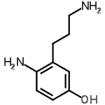 CAS#: 88580-14-7, 4-Amino-3-(3-aminopropyl)phenol
