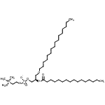 CAS 登录号：88587-94-4， (2R)-3-(十六烷氧基)-2-(棕榈酰氧基)丙基2-(三甲基铵基)乙基磷酸酯