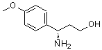 CAS 登录号：886061-27-4， (3S)-3-氨基-3-(4-甲氧基苯基)-1-丙醇
