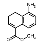 CAS#: 88612-09-3, Methyl 5-amino-3,4-dihydro-1-naphthalenecarboxylate
