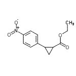 CAS#: 88612-90-2, Ethyl 2-(4-nitrophenyl)cyclopropanecarboxylate