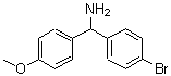 CAS#: 886362-84-1, 1-(4-Bromophenyl)-1-(4-methoxyphenyl)methanamine