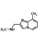CAS#: 886363-07-1, N-Methyl-1-(8-methylimidazo[1,2-a]pyridin-2-yl)methanamine