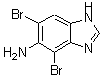 CAS#: 886363-61-7, 4,6-Dibromo-1H-benzimidazol-5-amine