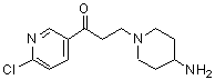 CAS#: 886363-81-1, 3-(4-Amino-1-piperidinyl)-1-(6-chloro-3-pyridinyl)-1-propanone