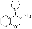 CAS 登录号：886363-84-4， 2-(2-甲氧基苯基)-2-(1-吡咯烷基)乙胺