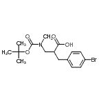 CAS#: 886364-70-1, 2-(4-Bromobenzyl)-3-(methyl{[(2-methyl-2-propanyl)oxy]carbonyl}amino)propanoic acid