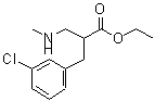 CAS#: 886366-08-1, Ethyl 2-(3-chlorobenzyl)-3-(methylamino)propanoate