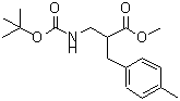 CAS#: 886366-49-0, Methyl 2-(4-methylbenzyl)-3-({[(2-methyl-2-propanyl)oxy]carbonyl}amino)propanoate