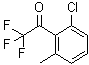 CAS 登录号：886371-29-5， 1-(2-氯-6-甲基苯基)-2,2,2-三氟乙酮