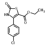CAS#: 886498-09-5, Ethyl 4-(4-chlorophenyl)-2-oxo-2,3-dihydro-1,3-thiazole-5-carboxylate
