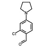 CAS#: 886500-65-8, 2-Chloro-4-(1-pyrrolidinyl)benzaldehyde