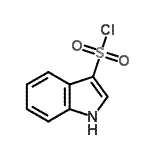 CAS#: 886578-15-0, 1H-Indole-3-sulfonyl chloride