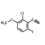 CAS#: 886761-59-7, 2-Chloro-6-fluoro-3-methoxybenzonitrile