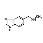 CAS#: 886851-32-7, 1-(1H-Benzimidazol-5-yl)-N-methylmethanamine