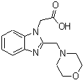 CAS 登录号：886851-65-6， [2-(4-吗啉基甲基)-1H-苯并咪唑-1-基]乙酸