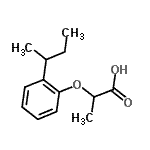 CAS#: 887029-70-1, 2-(2-sec-Butylphenoxy)propanoic acid