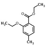 CAS 登录号：88709-17-5， 乙基2-乙氧基-4-甲基苯甲酸酯
