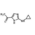 CAS#: 88723-24-4, 1-[2-(Cyclopropylamino)-1H-imidazol-4-yl]ethanone