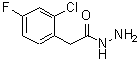 CAS#: 887267-55-2, 2-(2-Chloro-4-fluorophenyl)acetohydrazide