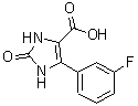 CAS#: 887267-58-5, 5-(3-Fluorophenyl)-2-oxo-2,3-dihydro-1H-imidazole-4-carboxylic acid