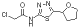 CAS#: 887345-06-4, 2-Chloro-N-[5-(tetrahydro-2-furanyl)-1,3,4-thiadiazol-2-yl]acetamide