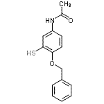 CAS 登录号：887352-92-3， N-[4-(苄氧基)-3-硫苯基]乙酰胺