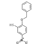 CAS 登录号：887353-11-9， 2-(苄氧基)-5-硝基苯硫酚