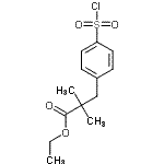 CAS#: 887355-04-6, Ethyl 3-[4-(chlorosulfonyl)phenyl]-2,2-dimethylpropanoate