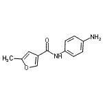 CAS 登录号：887358-45-4， N-(4-氨基苯基)-5-甲基-3-糠酰胺