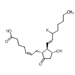 CAS#: 88736-32-7, (5Z,11alpha,13E)-15-Fluoro-11-hydroxy-9-oxoprosta-5,13-dien-1-oic acid