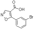 CAS#: 887408-13-1, 5-(3-Bromophenyl)-1,2-oxazole-4-carboxylic acid