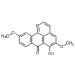 CAS#: 88741-67-7, 6-Hydroxy-5,10-dimethoxy-7H-dibenzo[de,h]quinolin-7-one