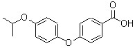 CAS 登录号：887411-97-4， 4-(4-异丙氧基苯氧基)苯甲酸