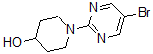 CAS#: 887425-47-0, 1-(5-Bromo-2-Pyrimidinyl)-4-Piperidinol
