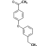 CAS#: 887574-79-0, 1-[4-(3-Ethylphenoxy)phenyl]ethanone