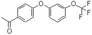 CAS 登录号：887575-19-1， 1-{4-[3-(三氟甲氧基)苯氧基]苯基}乙酮