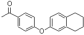 CAS 登录号：887576-99-0， 1-[4-(5,6,7,8-四氢-2-萘基氧基)苯基]乙酮