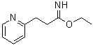 CAS#: 887579-06-8, Ethyl 3-(2-pyridinyl)propanimidate
