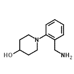 CAS#: 887580-19-0, 1-[2-(Aminomethyl)phenyl]-4-piperidinol