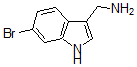 CAS#: 887581-34-2, 6-Bromo-1H-Indole-3-Methanamine