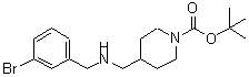 CAS 登录号：887581-81-9， 4-{[(3-溴苄基)氨基]甲基}-1-哌啶羧酸叔丁酯