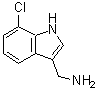 CAS#: 887581-96-6, (7-chloro-1H-indol-3-yl)methanamine