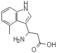 CAS#: 887584-12-5, 3-Amino-3-(4-methyl-1H-indol-3-yl)propanoic acid